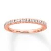 Diamond Wedding Band 1/6 Ct Tw Round-cut 14K Rose Gold