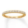 Diamond Wedding Band 1/6 Ct Tw Round-cut 14K Yellow Gold