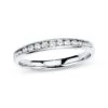 Diamond Band 1/4 Ct Tw Round-cut 10K White Gold