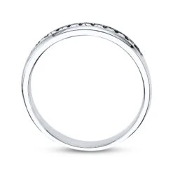Diamond Band 1/4 Ct Tw Round-cut 10K White Gold -Vrai shop V 532246509 2 800