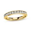 Diamond Anniversary Band 1/2 Ct Tw Round-cut 10K Yellow Gold