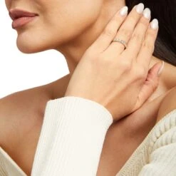 Diamond Anniversary Band 1 Ct Tw Round-cut 14K Yellow Gold -Vrai shop V 532494907 6 800