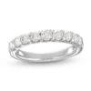 Diamond Wedding Band 1 Ct Tw Round-cut 14K White Gold