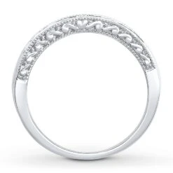 Diamond Anniversary Band 1/3 Ct Tw Princess-cut 14K White Gold 4 Diamond Anniversary Band 1/3 Ct Tw Princess-cut 14K White Gold -Vrai shop V 532820305 1 800