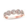 Diamond Anniversary Band 1/3 Ct Tw Round-cut 14K Rose Gold