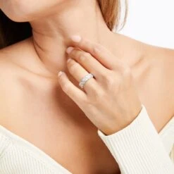 Neil Lane Bridal Diamond Anniversary Band 1 Carat Tw 14K White Gold -Vrai shop V 533062004 6 800