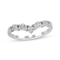 Diamond Anniversary Band 1/6 Ct Tw Round-cut 14K White Gold