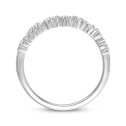 Diamond Anniversary Band 1/6 Ct Tw Round-cut 14K White Gold -Vrai shop V 533103800 2 800