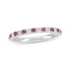 Neil Lane Ruby Anniversary Band 1/5 Ct Tw Diamonds 14K Gold