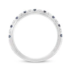 Neil Lane Sapphire Anniversary Band 1/5 Ct Tw Diamonds 14K Gold -Vrai shop V 533215202 2 800