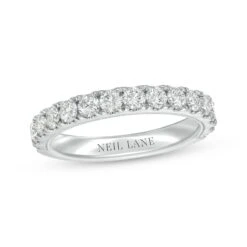 Neil Lane Round-cut Diamond Anniversary Band 1 Ct Tw 14K White Gold