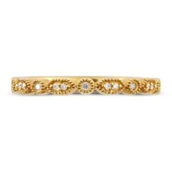 Diamond Anniversary Ring 1/15 Ct Tw In 10K Yellow Gold -Vrai shop V 533360501 2 800
