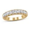 Diamond Anniversary Ring 1 Ct Tw In 14K Yellow Gold