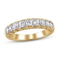 Diamond Anniversary Ring 1 Ct Tw In 14K Yellow Gold