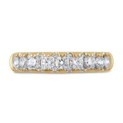 Diamond Anniversary Ring 1 Ct Tw In 14K Yellow Gold -Vrai shop V 533362505 2 800