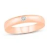 Diamond Anniversary Ring 1/20 Ct Tw 10K Rose Gold