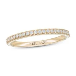 Neil Lane Diamond Anniversary Band 1/4 Ct Tw 14K Yellow Gold