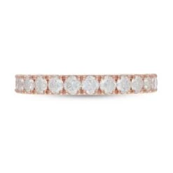 Neil Lane Diamond Anniversary Band 1 Ct Tw 14K Rose Gold -Vrai shop V 533503900 2 800