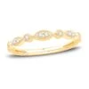 Diamond Anniversary Band 1/10 Ct Tw Round-cut 10K Yellow Gold