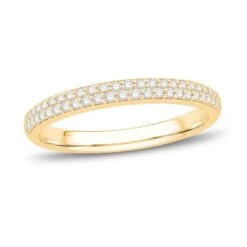 Diamond Anniversary Band 1/4 Ct Tw Round-cut 14K Yellow Gold