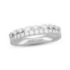 Neil Lane Diamond Anniversary Band 1 Ct Tw Round & Pear-Shaped 14K White Gold