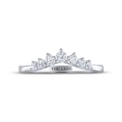 THE LEO Diamond Anniversary Band 1/3 Ct Tw Round-cut 14K White Gold -Vrai shop V 581168604 2 800
