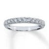 Previously Owned Diamond Anniversary Band 1/2 Ct Tw Round-cut 14K White Gold