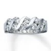 Previously Owned THE LEO Diamond Ring 1 Ct Tw Round-cut 14K White Gold