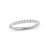Previously Owned Diamond Band 1/4 Ct Tw Round-cut 10K White Gold