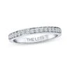 Previously Owned THE LEO Diamond Wedding Band 1/4 Ct Tw Round-cut 14K White Gold