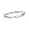 Previously Owned Diamond Wedding Band 1/4 Ct Tw Round-cut 14K White Gold