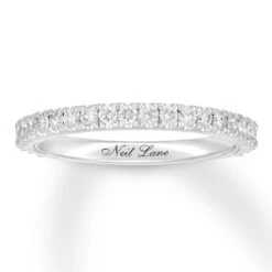 Previously Owned Neil Lane Premiere Diamond Band 1/2 Ct Tw 14K White Gold