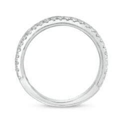 Previously Owned Neil Lane Diamond Anniversary Ring 1/2 Ct Tw Round-cut 14K White Gold -Vrai shop V 885165706 3 800