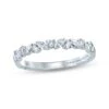 Previously Owned Monique Lhuillier Bliss Diamond Wedding Band 1/2 Ct Tw Marquise & Round-cut 18K White Gold