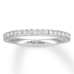 Neil Lane Diamond Wedding Band 1/3 Ct Tw 14K White Gold