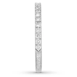 Neil Lane Diamond Wedding Band 1/3 Ct Tw 14K White Gold -Vrai shop V 940384326 2 800