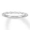 Neil Lane Diamond Wedding Band 1/3 Cttw Marquise 14K White Gold