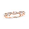 Adrianna Papell Diamond Anniversary Band 1/3 Ct Tw Round/Marquise-cut 14K Rose Gold